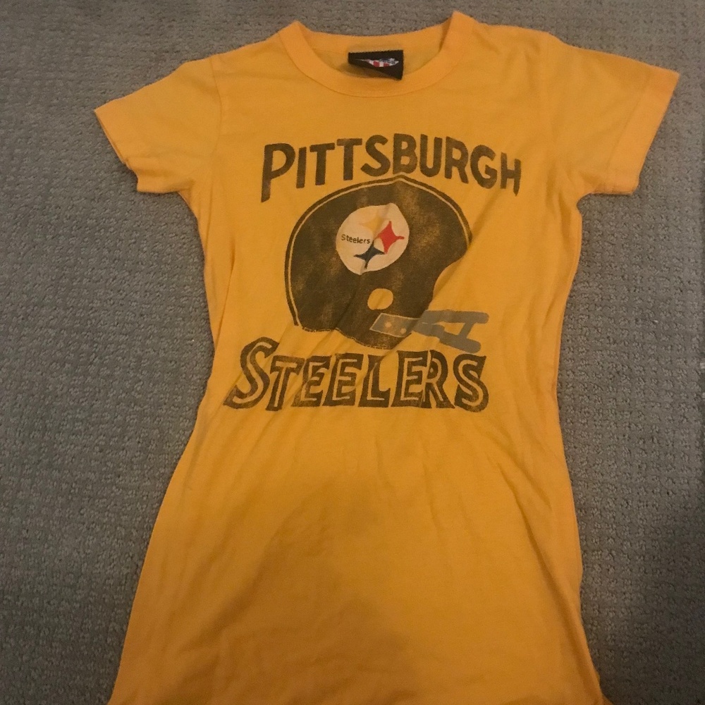 Pittsburg steelers short sleeve top